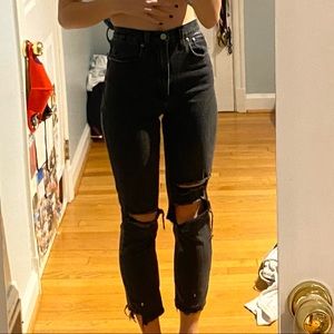 Abercrombie Ankle Straight Jeans